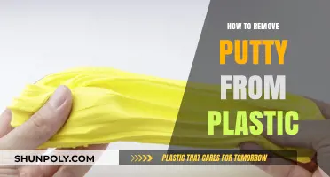 Effective Ways to Safely Remove Putty from Plastic Surfaces