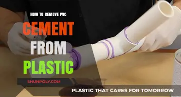 Effective Methods to Remove PVC Cement from Plastic Surfaces Easily