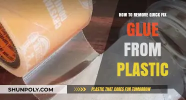 Effective Methods to Remove Quick Fix Glue from Plastic Surfaces