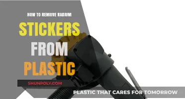 Effective Methods to Safely Remove Radium Stickers from Plastic Surfaces