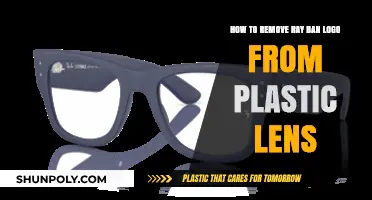 Easy DIY Guide: Removing Ray Ban Logo from Plastic Lenses