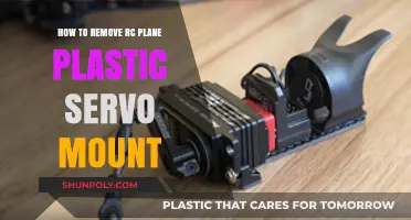 Easy Steps to Remove RC Plane Plastic Servo Mount Safely