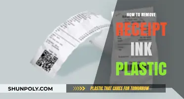 Effective Methods to Remove Receipt Ink from Plastic Surfaces Easily