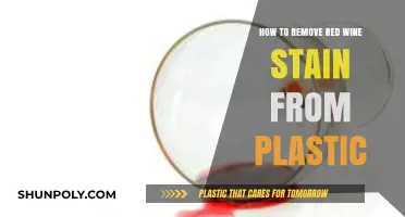 Quick Tips to Remove Red Wine Stains from Plastic Surfaces