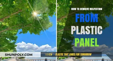 Effective Techniques to Remove Reflections from Plastic Panels Easily