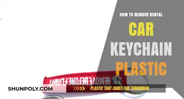 Easy Steps to Remove Rental Car Keychain Plastic Safely