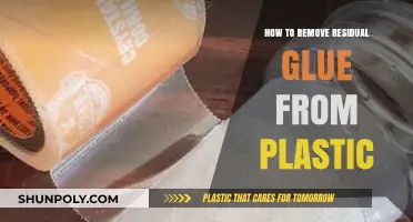 Effective Ways to Remove Residual Glue from Plastic Surfaces Easily