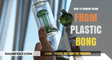 Effective Methods to Clean Resin from Your Plastic Bong Easily