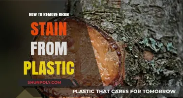Effective Methods to Remove Resin Stains from Plastic Surfaces Easily