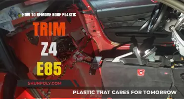 Efficiently Remove Roof Plastic Trim on BMW Z4 E85: Step-by-Step Guide