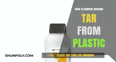 Effective Methods to Remove Roofing Tar from Plastic Surfaces Easily