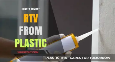 Effective Methods to Remove RTV Silicone from Plastic Surfaces Easily