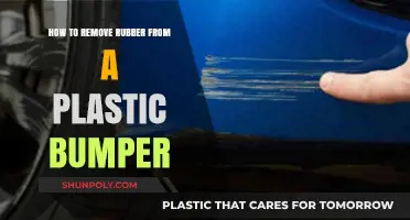 Effective Techniques to Remove Rubber from a Plastic Bumper Easily