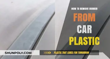 Effective Ways to Remove Rubber from Car Plastic Surfaces Easily