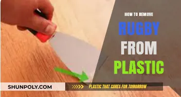 Effective Methods to Remove Rugby Stains from Plastic Surfaces