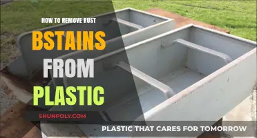 Effective Ways to Remove Rust Stains from Plastic Surfaces Easily
