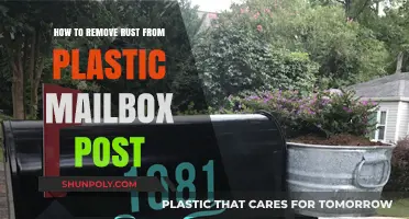 Effective Rust Removal Techniques for Your Plastic Mailbox Post