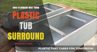 Effective Rust Removal Techniques for Your Plastic Tub Surround