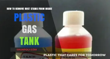 Effective Methods to Remove Rust Stains from Plastic Gas Tanks