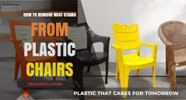 Effective Ways to Remove Rust Stains from Plastic Chairs Easily