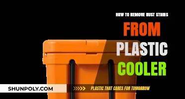 Effective Ways to Remove Rust Stains from Your Plastic Cooler