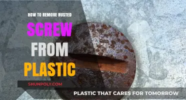 Effective Techniques to Remove Rusted Screws from Plastic Surfaces