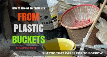Effective Ways to Remove Salt Deposits from Plastic Buckets Easily
