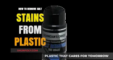 Effective Methods to Remove Salt Stains from Plastic Surfaces