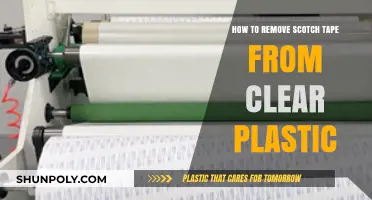 Easy Steps to Safely Remove Scotch Tape from Clear Plastic Surfaces