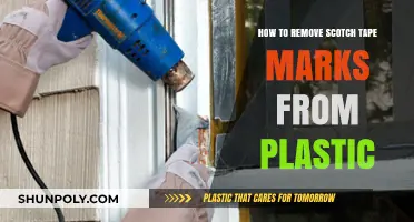 Effective Ways to Erase Scotch Tape Marks from Plastic Surfaces