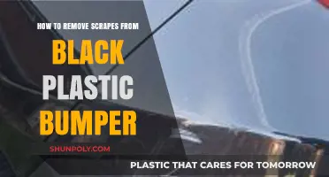Easy DIY Guide: Removing Scrapes from Black Plastic Bumpers