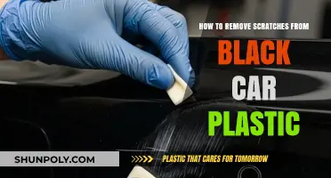 Effective DIY Methods to Remove Scratches from Black Car Plastic