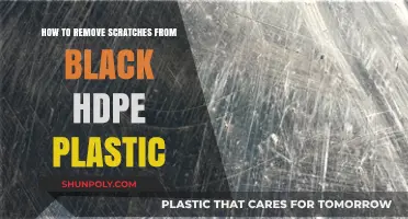 Effective Scratch Removal Techniques for Black HDPE Plastic Surfaces
