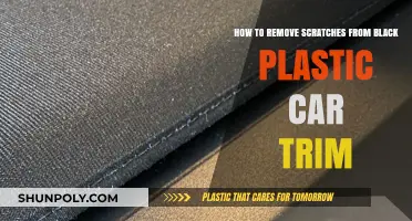 Effective DIY Methods to Remove Scratches from Black Plastic Car Trim