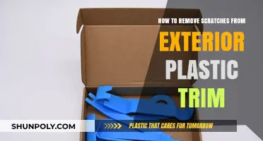 Effective Techniques to Remove Scratches from Exterior Plastic Trim