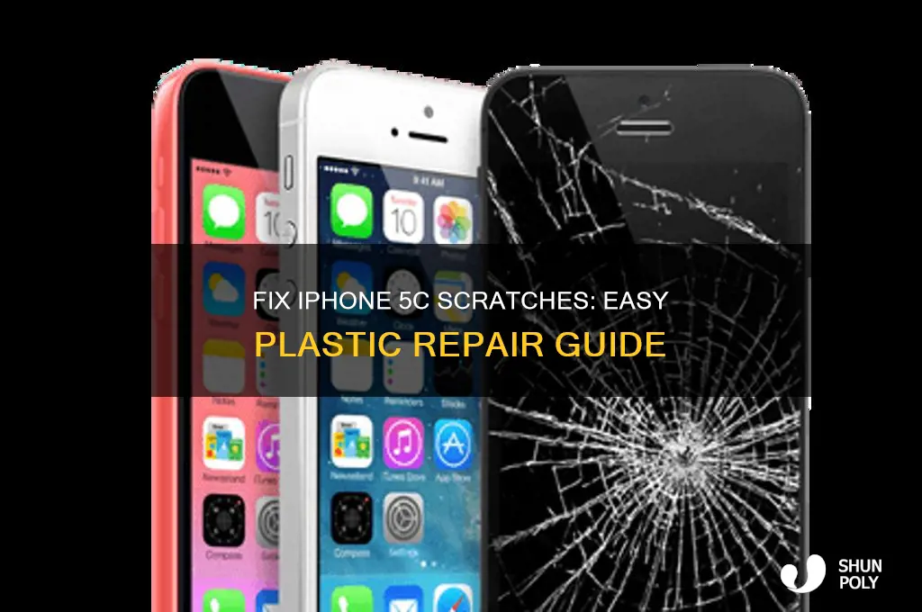 how to remove scratches from iphone 5c plastic
