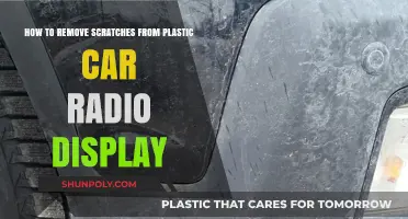 Fix Scratched Plastic Car Radio Display: Easy DIY Repair Guide