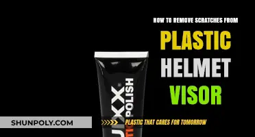 Effective DIY Methods to Remove Scratches from Plastic Helmet Visors