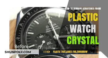 Restore Your Watch: Easy Scratch Removal for Plastic Crystals