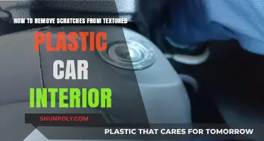 Restore Your Car’s Interior: Easy Scratch Removal for Textured Plastic