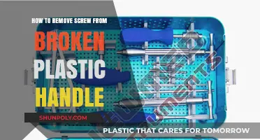 Fixing Broken Plastic Handles: Easy Screw Removal Techniques and Tips