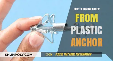 Easy Steps to Remove Screws from Plastic Anchors Safely