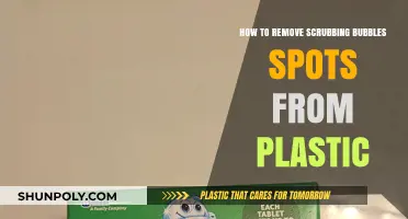 Effective Ways to Remove Scrubbing Bubbles Stains from Plastic Surfaces