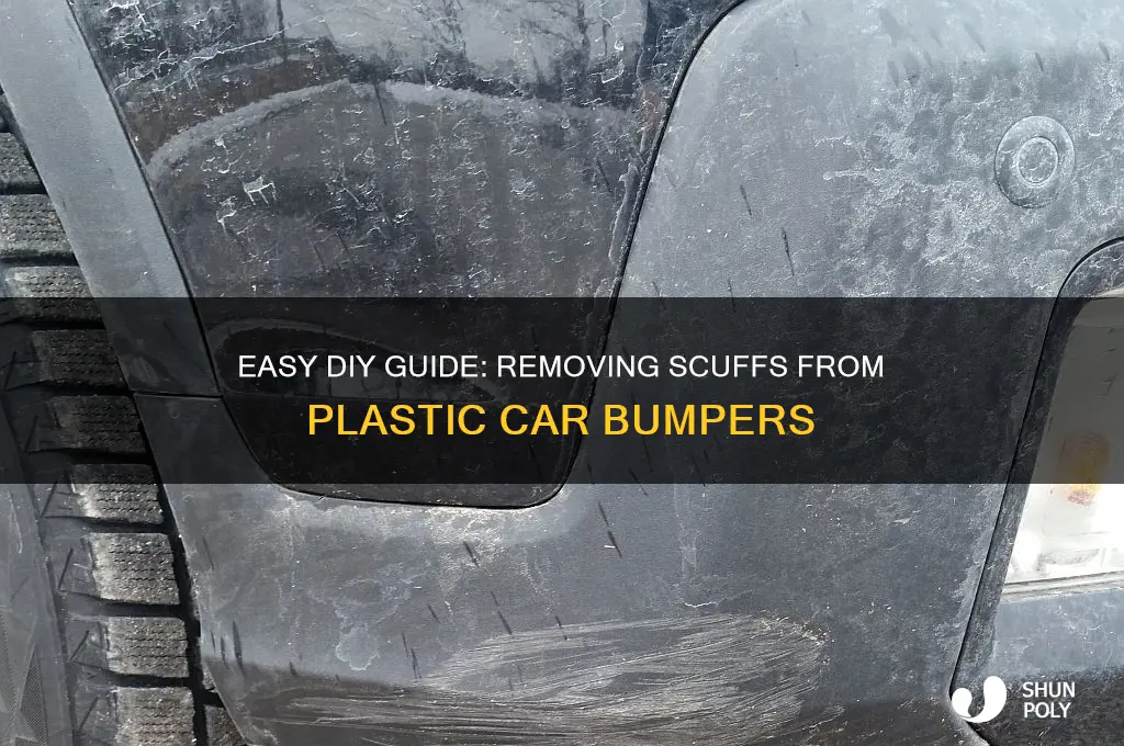 how to remove scuff from plastic bumper