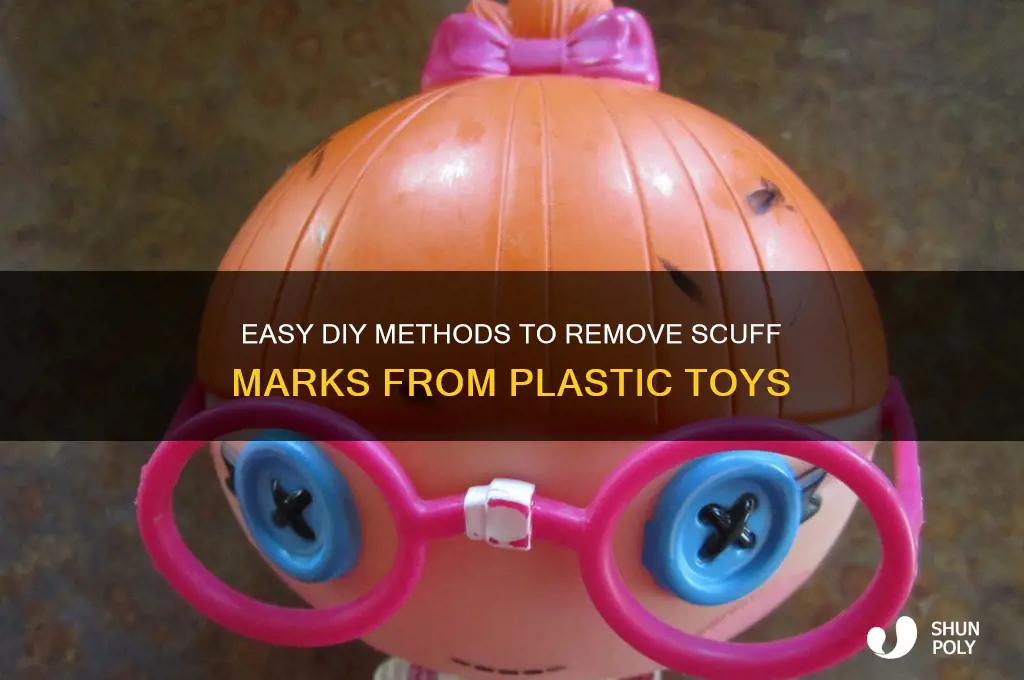 how to remove scuff marks from plastic toys