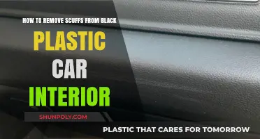 Effortless Scuff Removal: Revive Your Black Plastic Car Interior