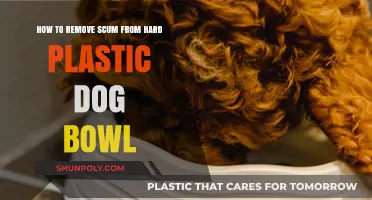Effective Tips to Clean Scum from Hard Plastic Dog Bowls
