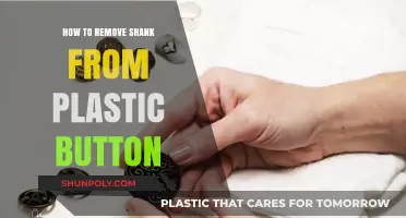 Easy Steps to Remove a Shank from a Plastic Button