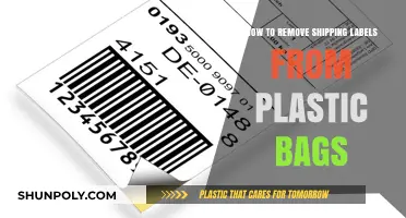Effective Methods to Remove Shipping Labels from Plastic Bags Easily