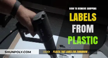 Effective Methods to Remove Shipping Labels from Plastic Surfaces Easily